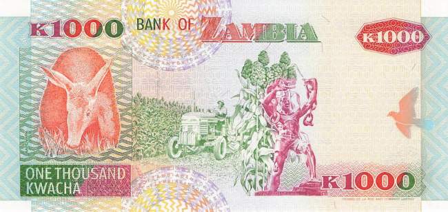 1000 Kwacha 1992